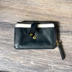 Fossil black wallet